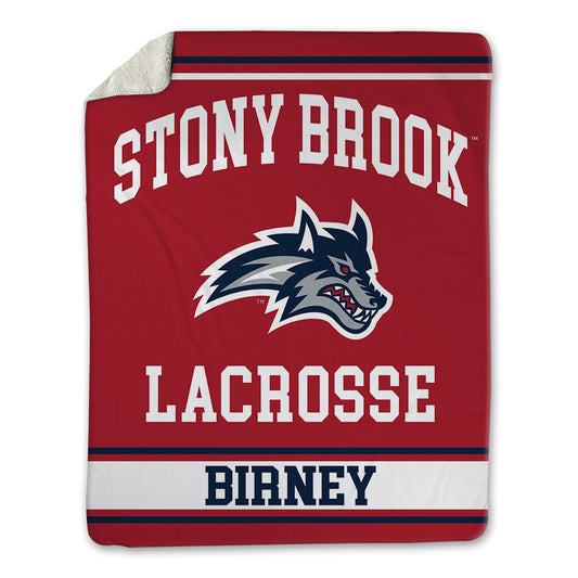 Stony Brook - NCAA Men's Lacrosse : Will Birney - Blanket-0