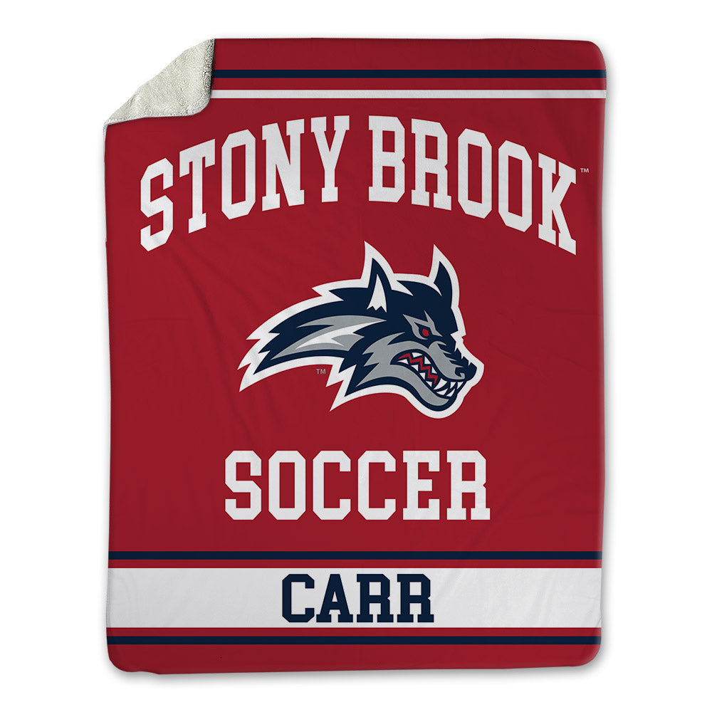 Stony Brook - NCAA Men's Soccer : Trevor Carr - Blanket-0