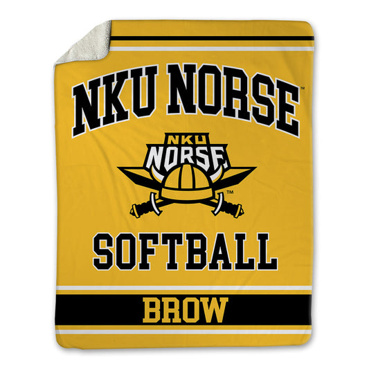 NKU - NCAA Softball : Mack Brow - Blanket-0