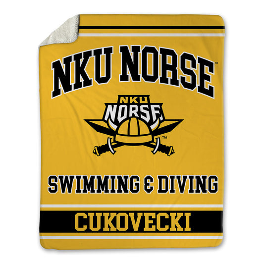 NKU - NCAA Men's Swimming & Diving : Tyler Cukovecki - Blanket-0