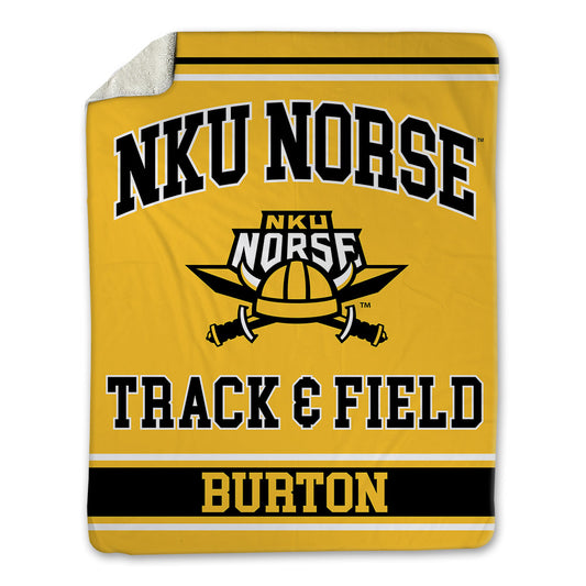 NKU - NCAA Men's Track & Field : Jaidan Burton - Blanket-0