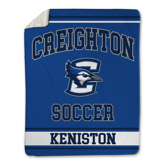 Creighton - NCAA Men's Soccer : Brandon Keniston - Blanket-0