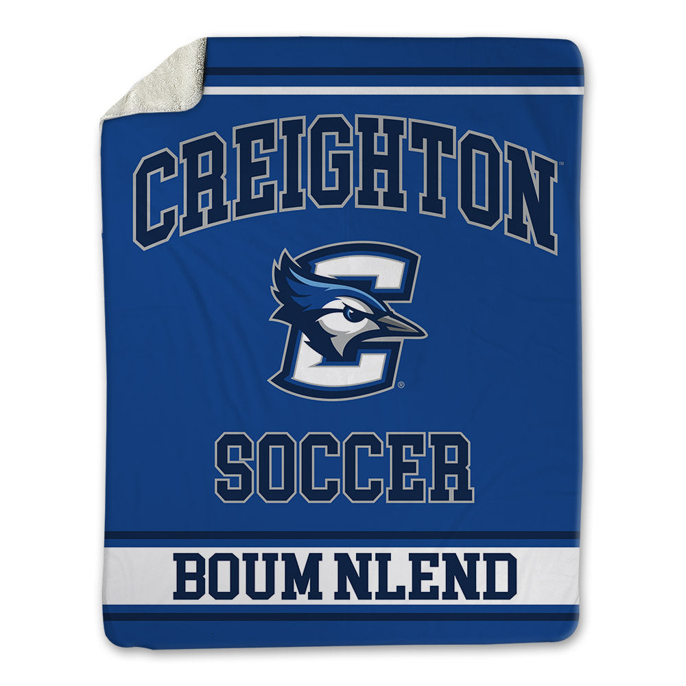 Creighton - NCAA Men's Soccer : Amos Boum Nlend - Blanket-0