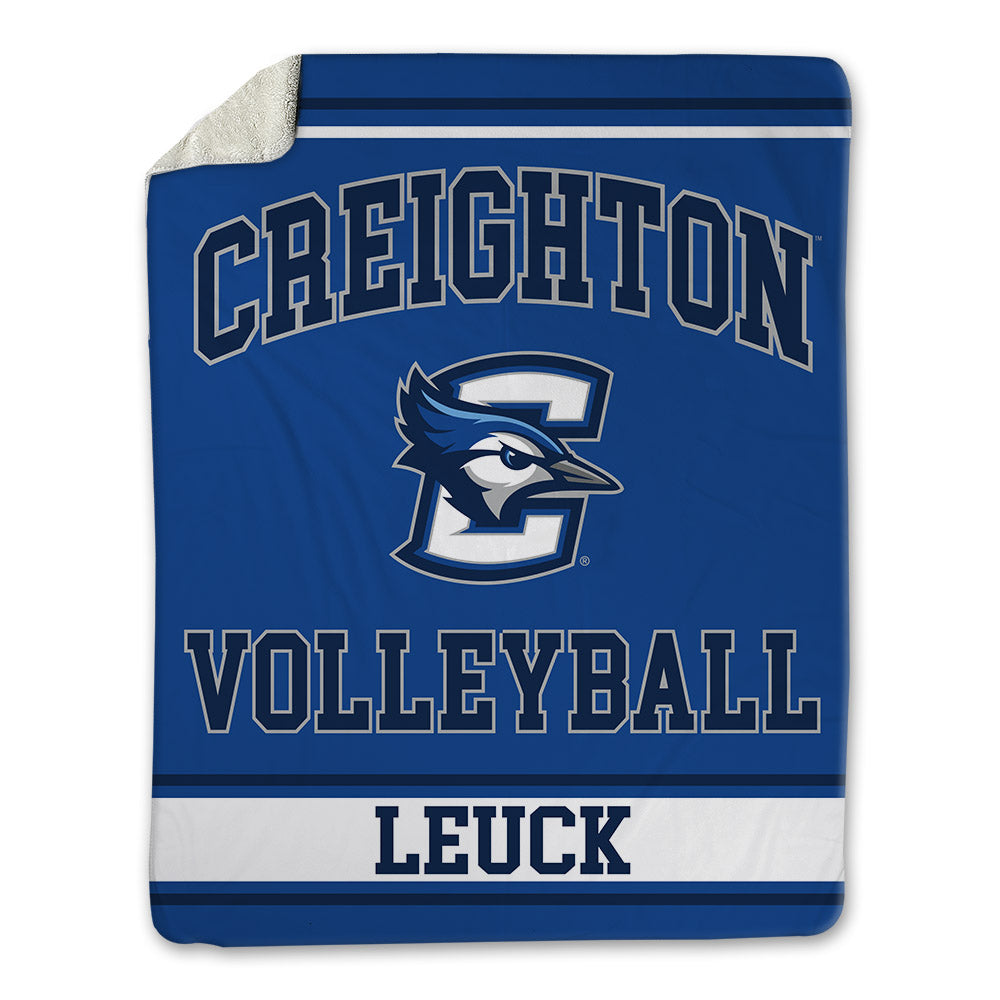 Creighton - NCAA Women's Volleyball : Ivy Leuck - Blanket-0