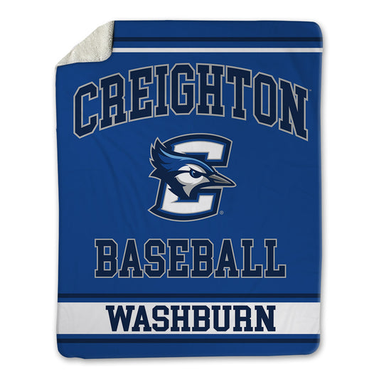 Creighton - NCAA Baseball : Joe Washburn - Blanket-0