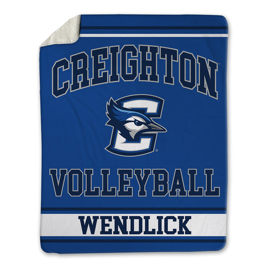 Creighton - NCAA Women's Volleyball : Sophia Wendlick - Blanket-0