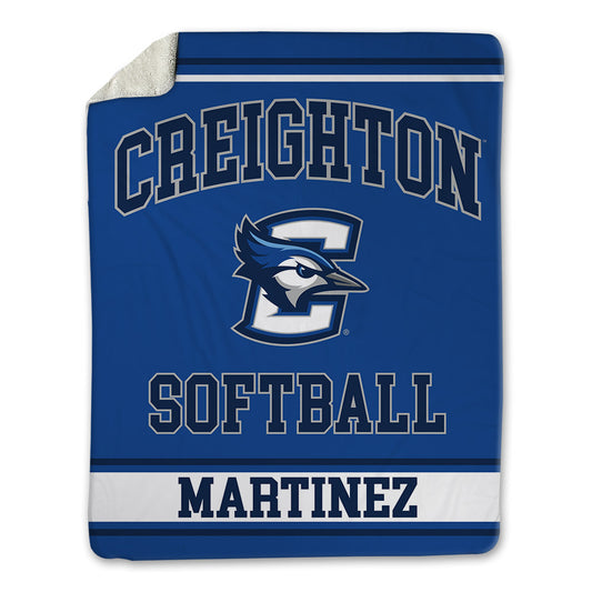 Creighton - NCAA Softball : Aubriella Martinez - Blanket-0