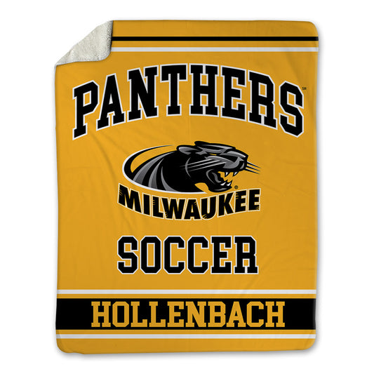 UW Milwaukee - NCAA Women's Soccer : Isabella Hollenbach - Blanket-0
