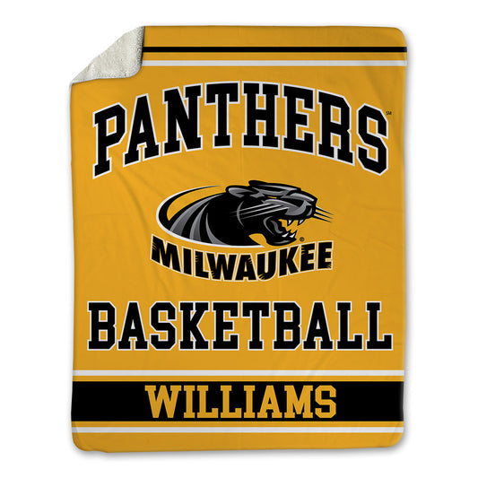 UW Milwaukee - NCAA Women's Basketball : Jada Williams - Blanket-0