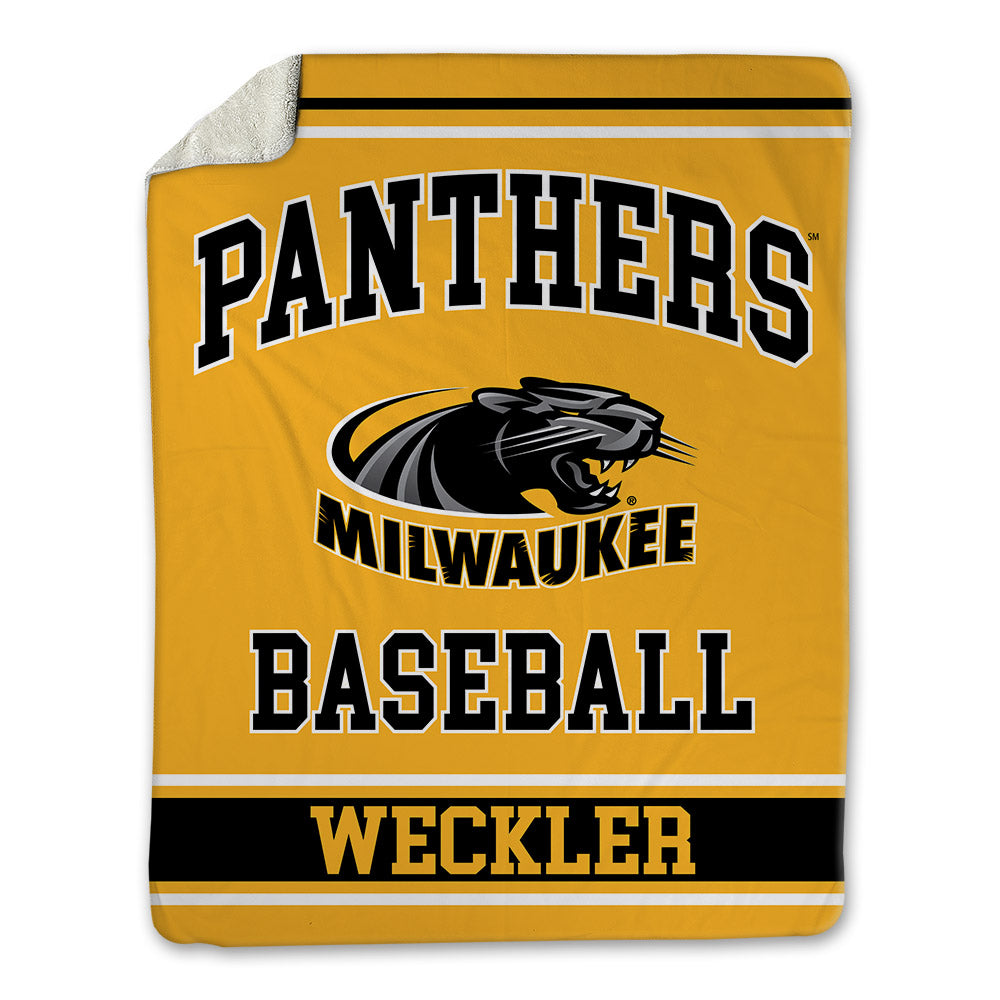 UW Milwaukee - NCAA Baseball : Mason Weckler - Blanket-0
