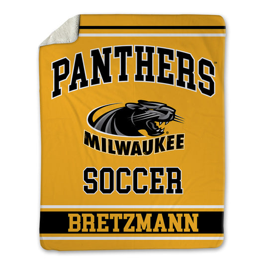 UW Milwaukee - NCAA Men's Soccer : Jack Bretzmann - Blanket-0