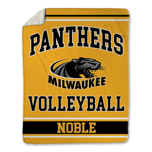 UW Milwaukee - NCAA Women's Volleyball : Josie Noble - Blanket-0