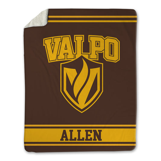 Valpo - NCAA Football : Ashton Allen - Blanket-0