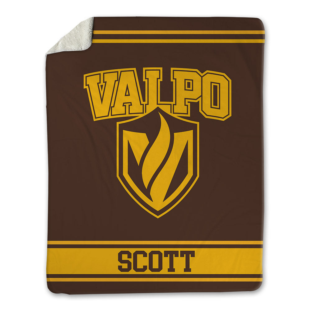 Valpo - NCAA Football : Carson Scott - Blanket-0
