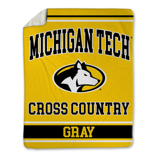 Michigan Tech - NCAA Women's Cross Country : Linnea Gray - Blanket-0