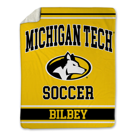 Michigan Tech - NCAA Women's Soccer : Paige Bilbey - Blanket-0