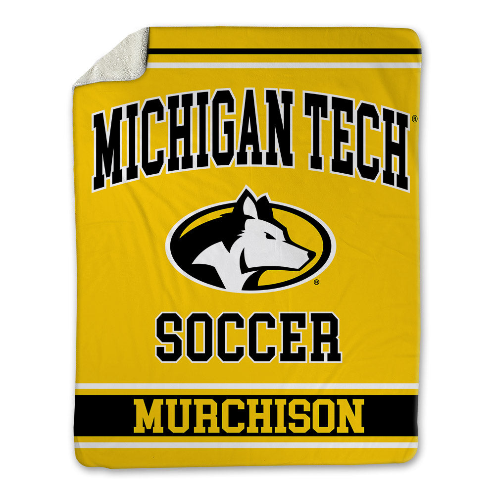 Michigan Tech - NCAA Women's Soccer : Clara Murchison - Blanket-0