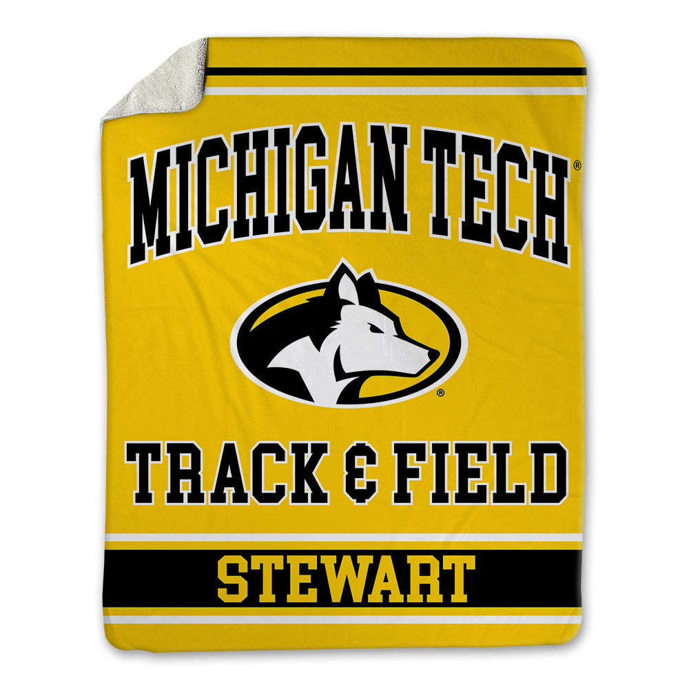 Michigan Tech - NCAA Men's Track & Field : Brody Stewart - Blanket-0