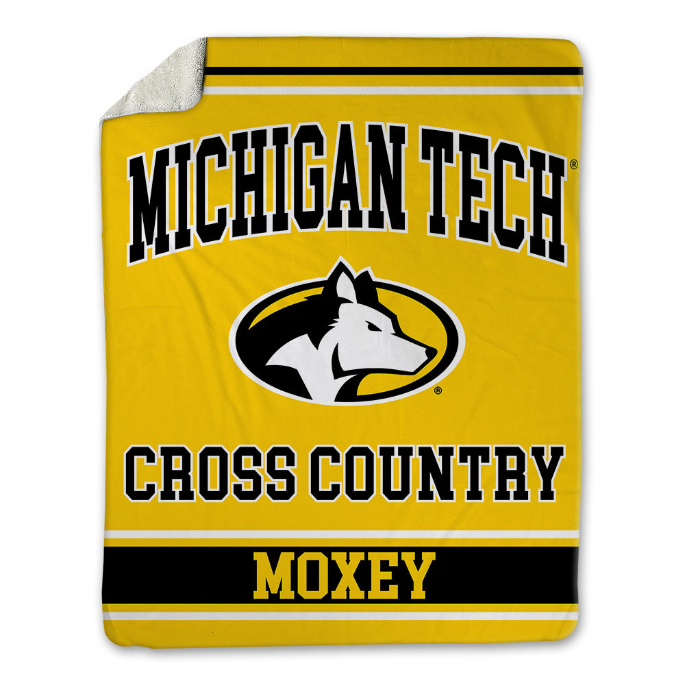 Michigan Tech - NCAA Women's Cross Country : Julia Moxey - Blanket-0