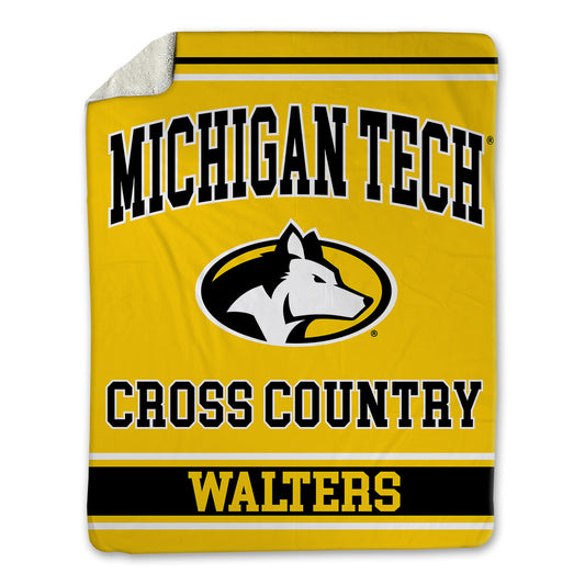Michigan Tech - NCAA Men's Cross Country : Liam Walters - Blanket-0