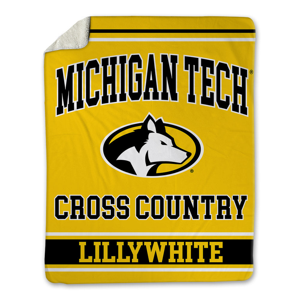 Michigan Tech - NCAA Men's Cross Country : Jack Lillywhite - Blanket-0
