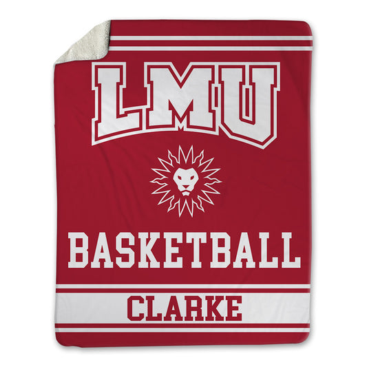 LMU - NCAA Women's Basketball : Allison Clarke - Blanket-0