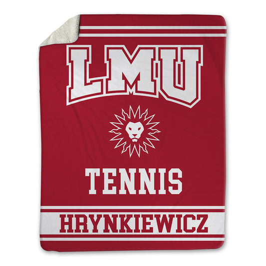 LMU - NCAA Men's Tennis : Jakub Hrynkiewicz - Blanket-0