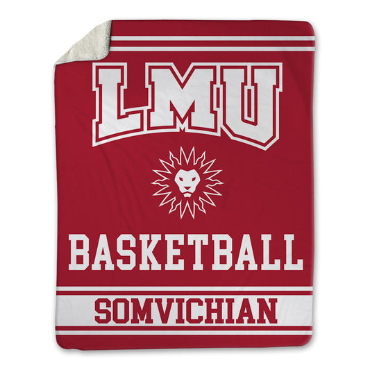 LMU - NCAA Women's Basketball : Mari Somvichian - Blanket-0