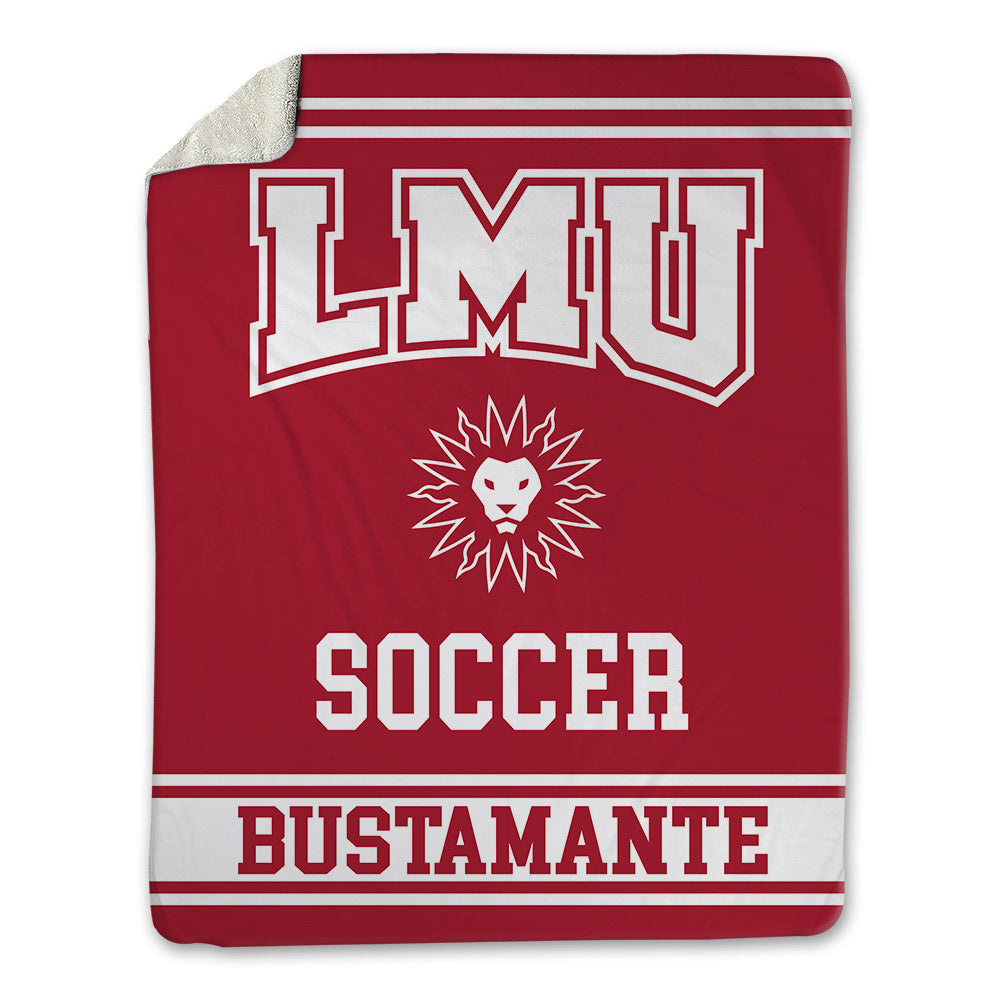 LMU - NCAA Women's Soccer : Aaliyah Bustamante - Blanket-0