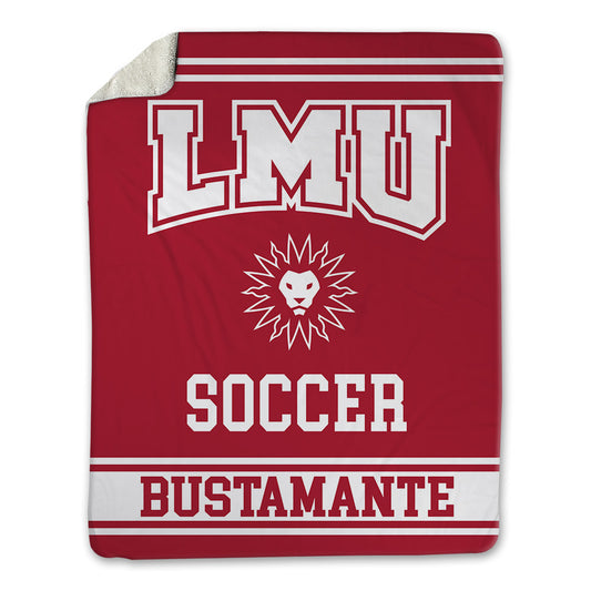 LMU - NCAA Women's Soccer : Aaliyah Bustamante - Blanket-0