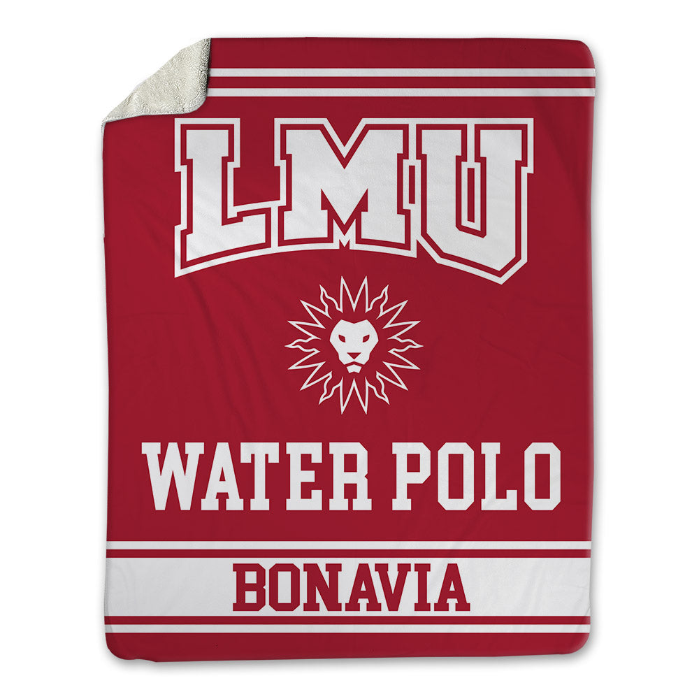 LMU - NCAA Men's Water Polo : Jake Bonavia - Blanket-0