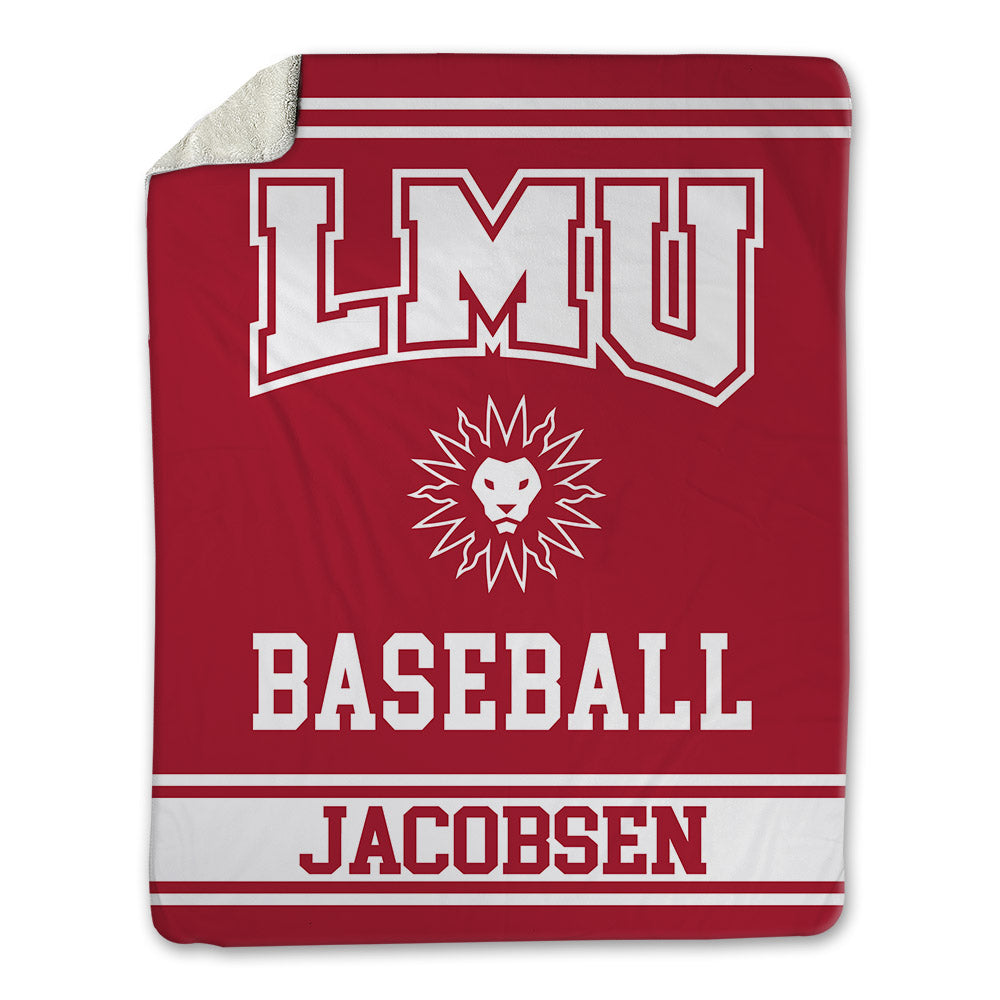 LMU - NCAA Baseball : Gavin Jacobsen - Blanket-0