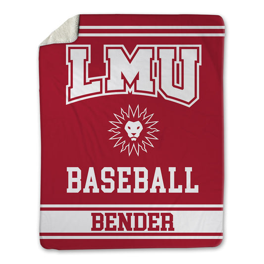 LMU - NCAA Baseball : Zach Bender - Blanket-0