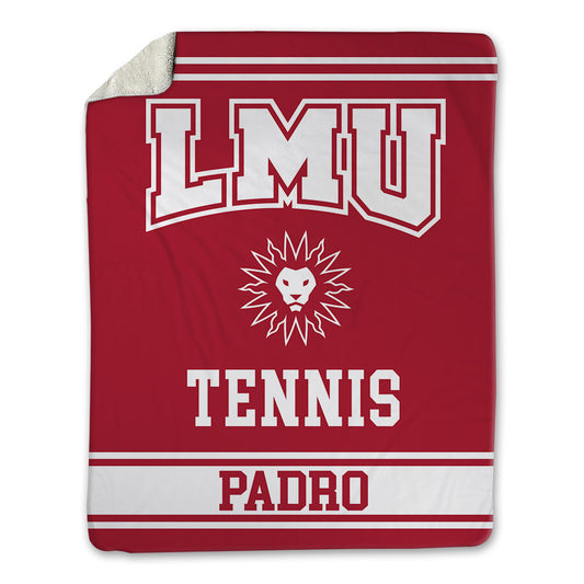 LMU - NCAA Men's Tennis : Alex Padro - Blanket-0