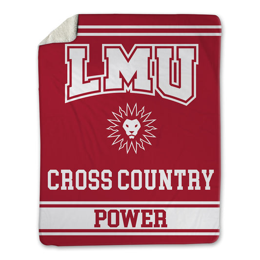 LMU - NCAA Women's Cross Country : Kathleen Power - Blanket-0