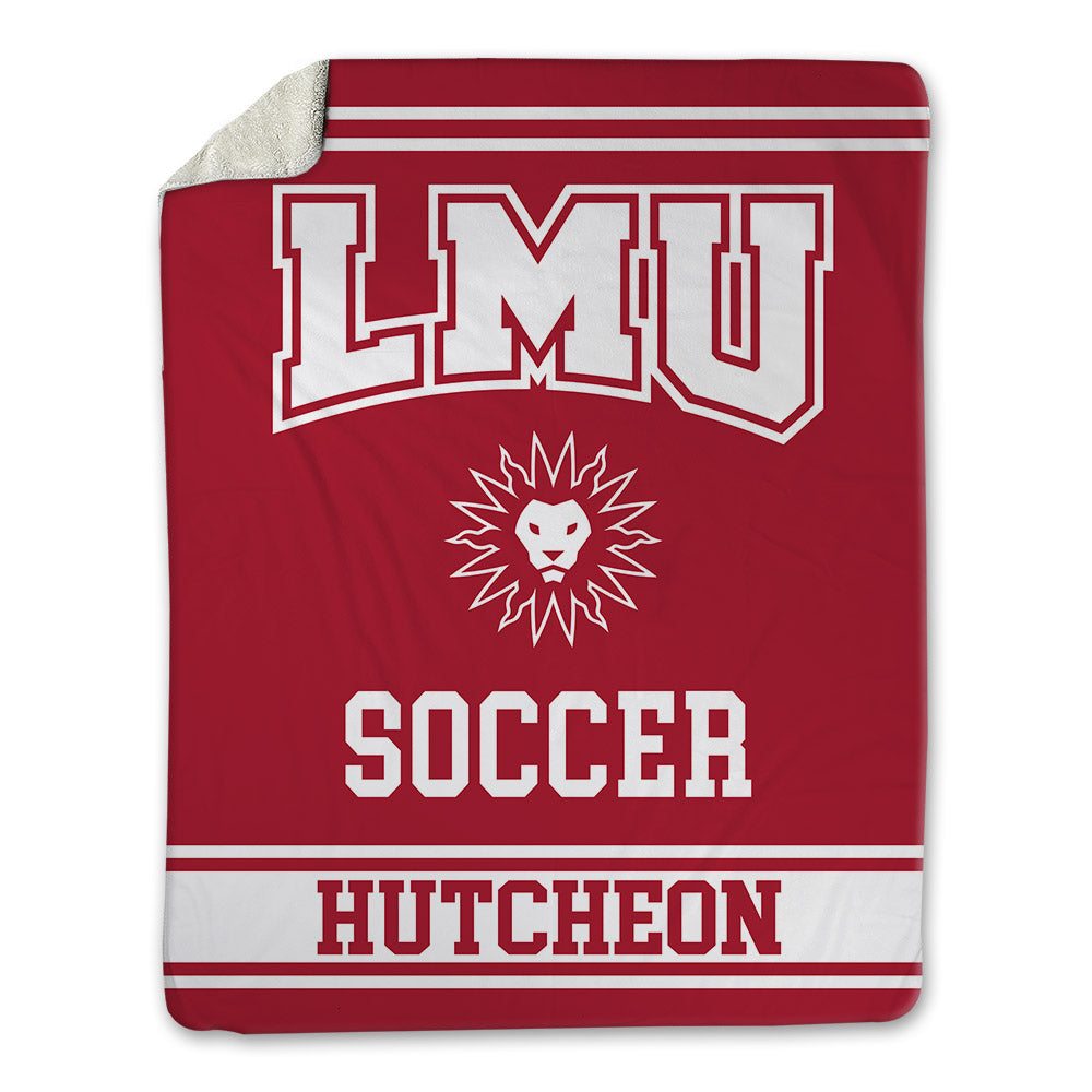 LMU - NCAA Men's Soccer : Jaxson Hutcheon - Blanket-0
