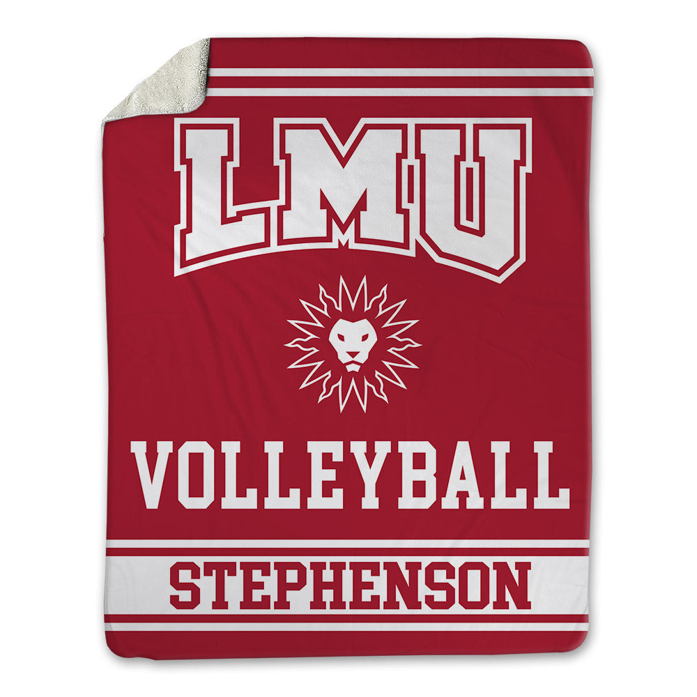 LMU - NCAA Women's Volleyball : Sophie Stephenson - Blanket-0