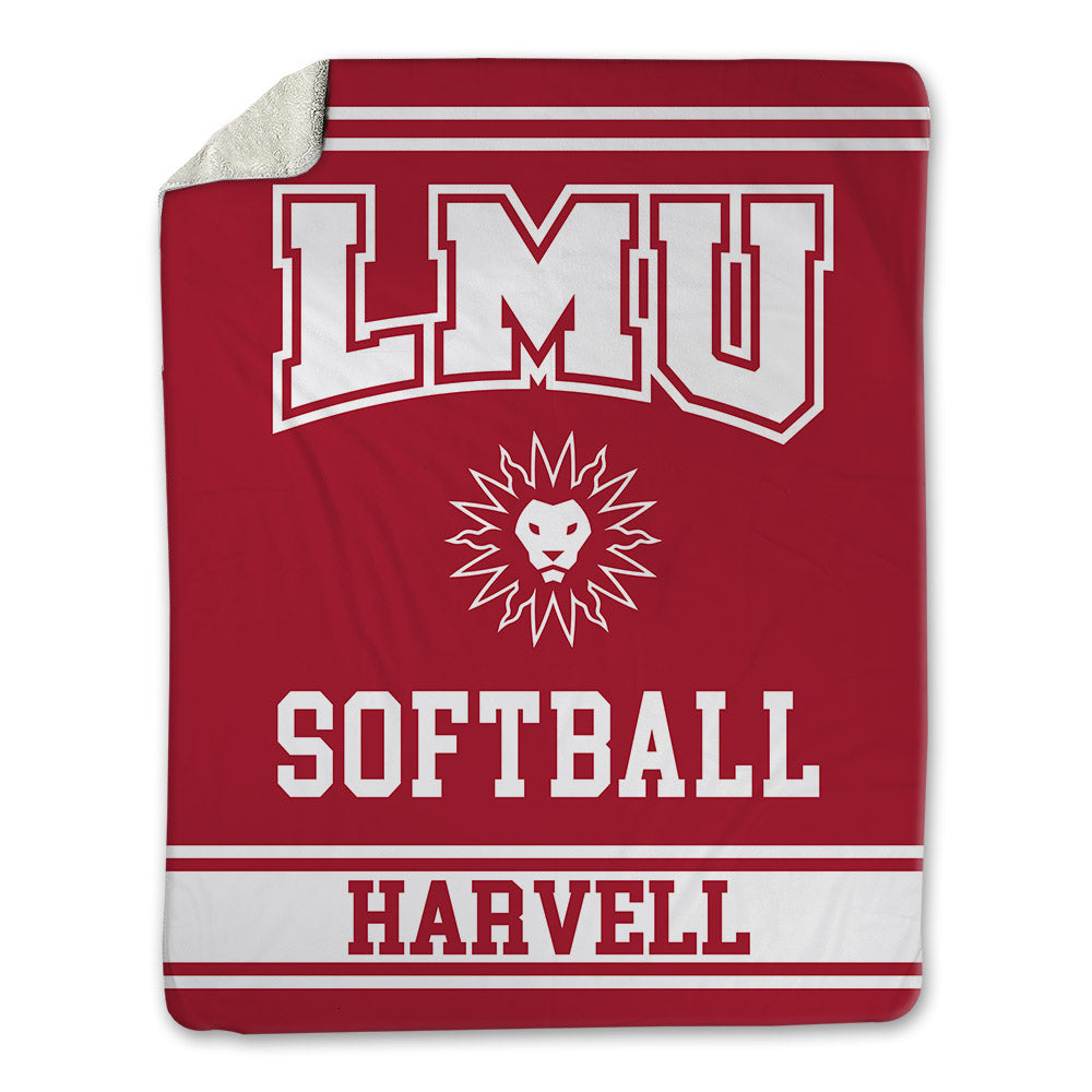 LMU - NCAA Softball : Sakora Harvell - Blanket-0