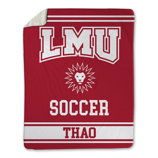 LMU - NCAA Women's Soccer : Grace Thao - Blanket-0
