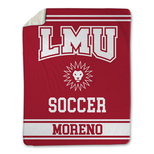 LMU - NCAA Men's Soccer : Greyson Moreno - Blanket-0