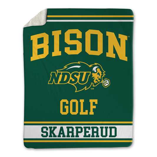 NDSU - NCAA Men's Golf : Jacob Skarperud - Blanket-0