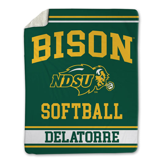NDSU - NCAA Softball : Jessica Delatorre - Blanket-0
