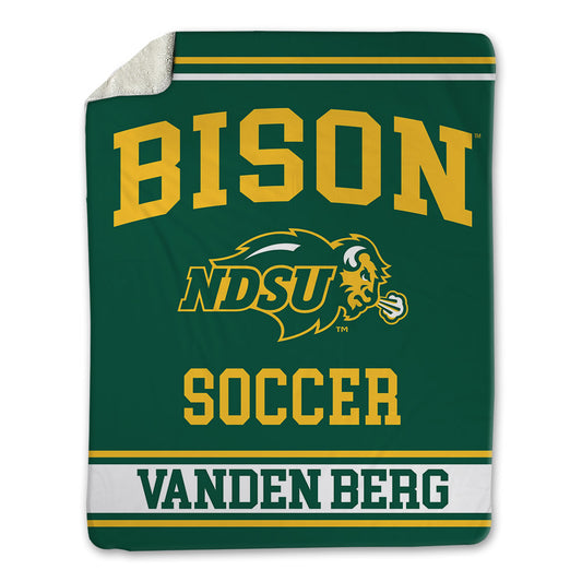 NDSU - NCAA Women's Soccer : Kate Vanden Berg - Blanket-0