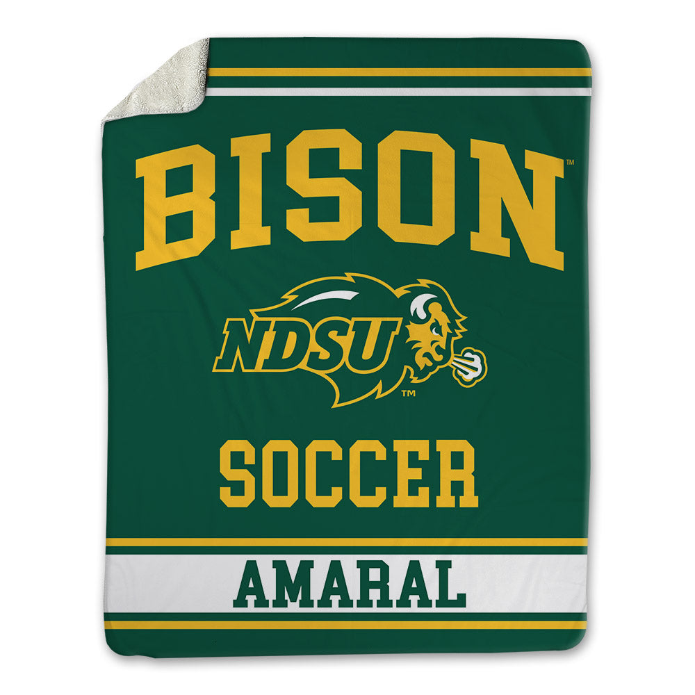 NDSU - NCAA Women's Soccer : Cameron Amaral - Blanket-0