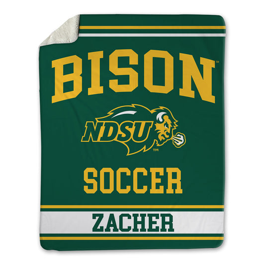 NDSU - NCAA Women's Soccer : Tyreese Zacher - Blanket-0