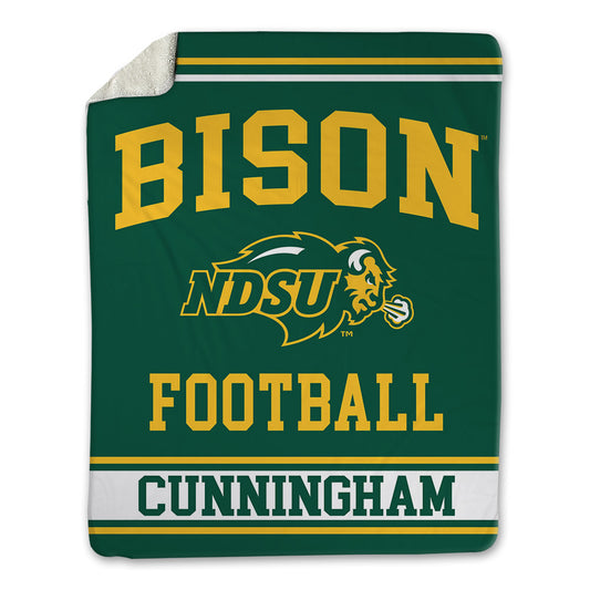 NDSU - NCAA Football : Gabriel Cunningham - Blanket-0