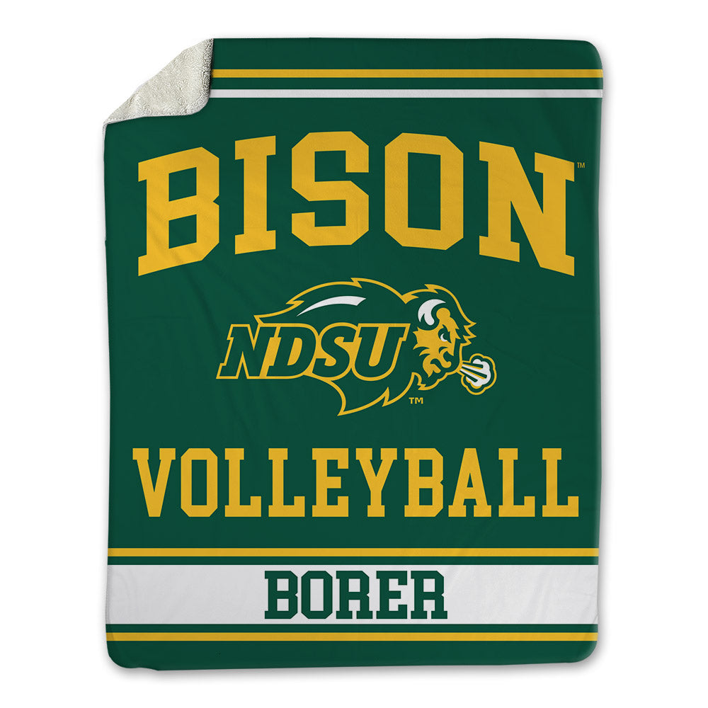 NDSU - NCAA Women's Volleyball : Rya Borer - Blanket-0