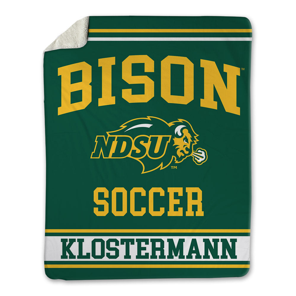 NDSU - NCAA Women's Soccer : Milla Klostermann - Blanket-0