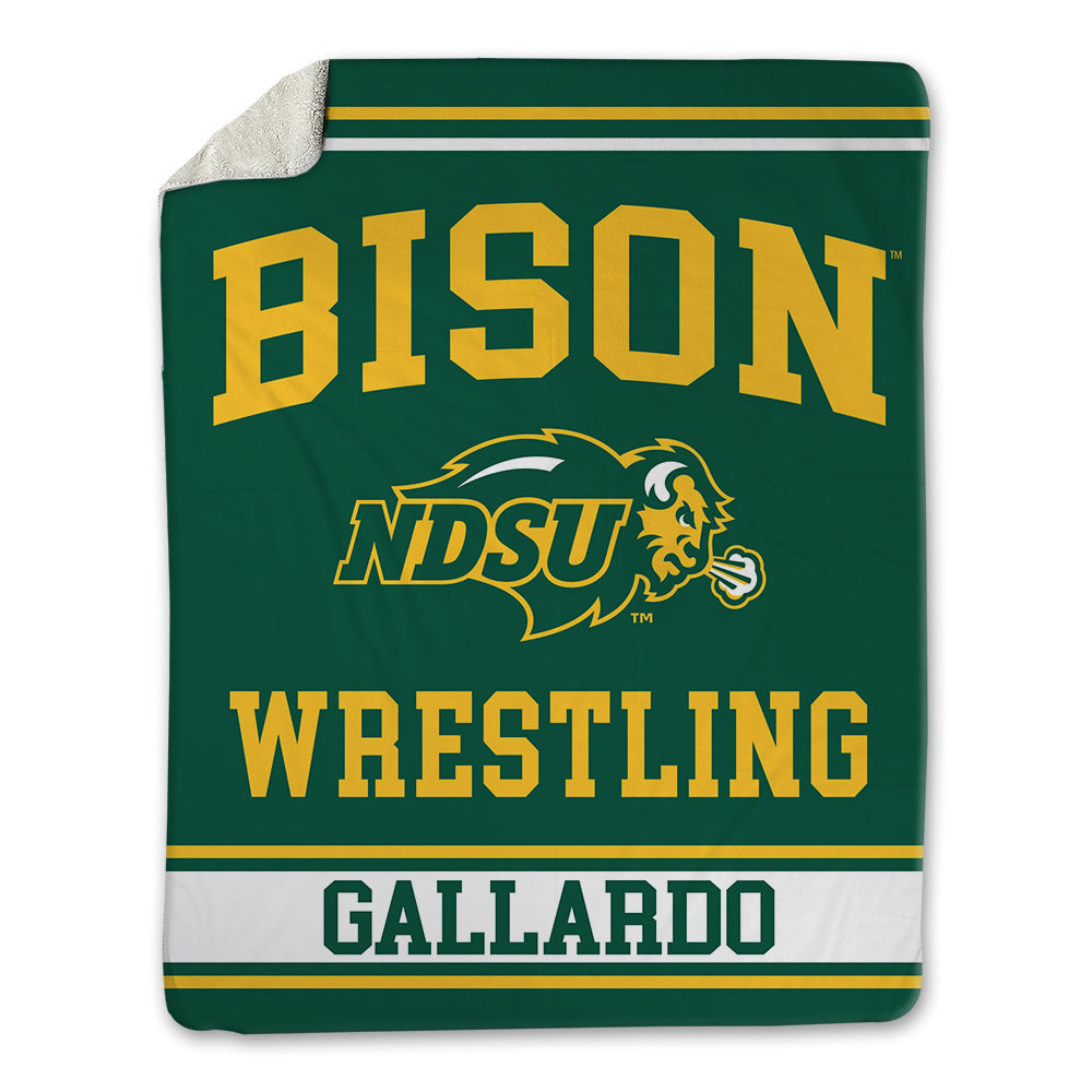 NDSU - NCAA Wrestling : Gabriel Gallardo - Blanket-0