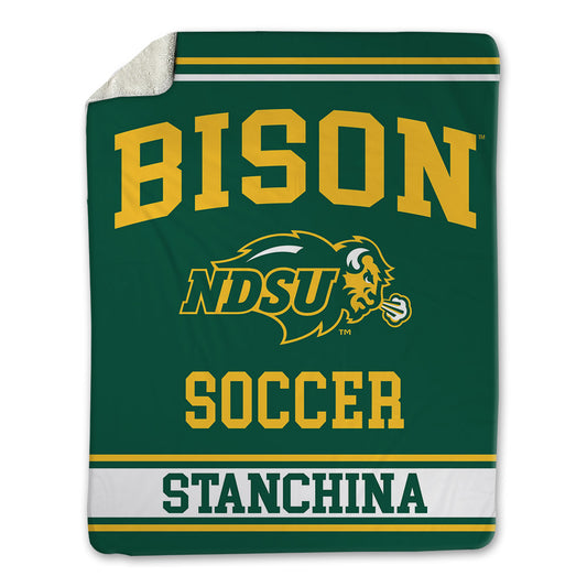 NDSU - NCAA Women's Soccer : Ava Stanchina - Blanket-0